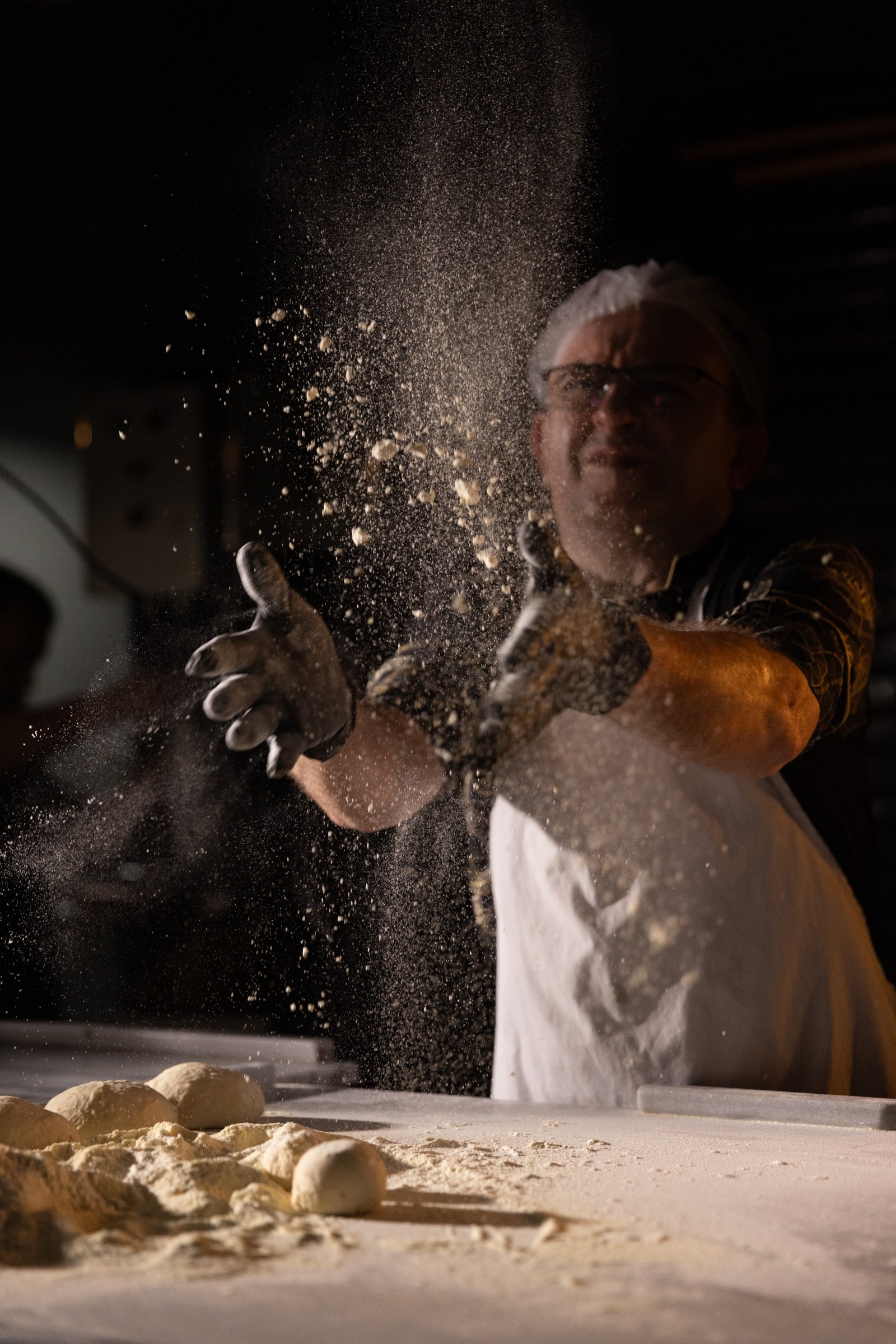 Le Chef Ahmet au travail
